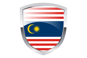 National Flag of Kuala Lumpur Clipart flag