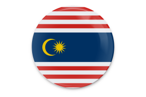 Kuala Lumpur Flag Vector Art flag