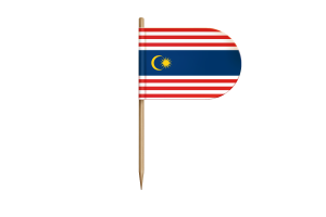 Kuala Lumpur Flag for Desk, Table flag