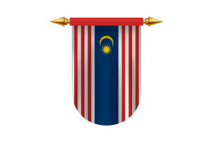 Kuala Lumpur Flag Emblem Vector Images flag