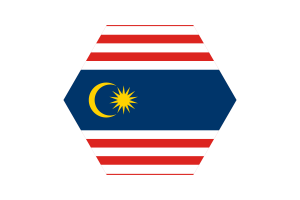 Kuala Lumpur Flag Vector Free | SVG and PNG flag