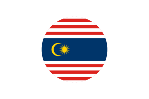 Kuala Lumpur Flag Circle Vector Free flag