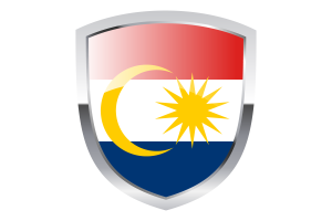 National Flag of Labuan Clipart flag