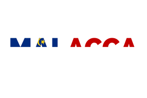 Malacca Text Art flag
