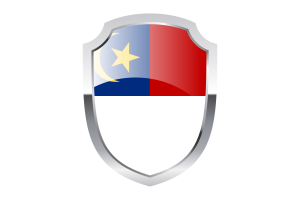 Malacca Shield Logo flag