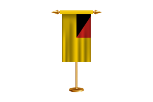 Negeri Sembilan Ceremonial Flag Vector Free flag