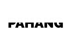 Pahang Text Art flag