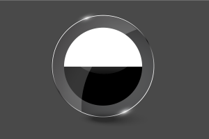 Pahang Flag Glossy Round Button flag