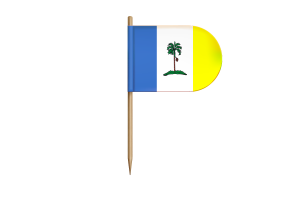 Penang Flag for Desk, Table flag