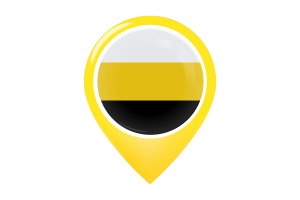 Perak Flag Map Pin Icon flag