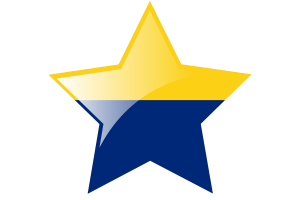 Perlis Flag Star Icon flag