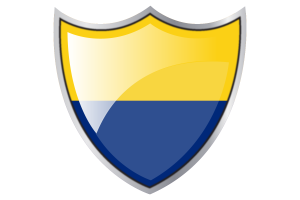 Shield with Flag of Perlis flag