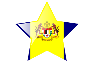 Putrajaya Flag Star Icon flag