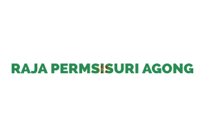 Raja Permaisuri Agong Text Art flag