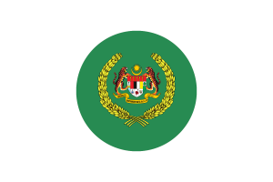 Raja Permaisuri Agong Flag Circle Vector Free flag