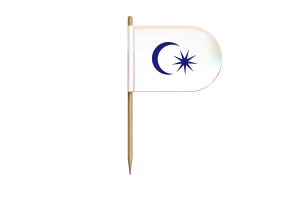 Flagge des Sultans von Johor für Schreibtisch, Tisch flag
