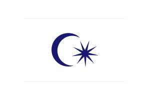 Vektorillustration der Flagge des Sultans von Johor flag