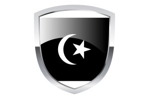 National Flag of Terengganu Clipart flag
