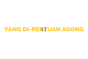 Yang di-Pertuan Agong Text Art flag