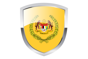 National Flag of Yang di-Pertuan Agong Clipart flag
