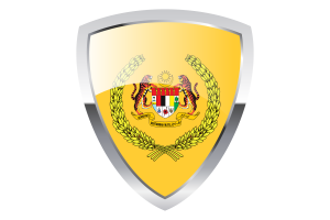 Yang di-Pertuan Agong Shield Flag flag