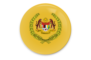 Yang di-Pertuan Agong Flag Vector Art flag