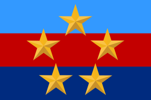 Flagge des Oberbefehlshabers der malaysischen Streitkräfte flag