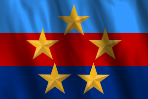 Nationale Flagge des Oberbefehlshabers der malaysischen Streitkräfte flag