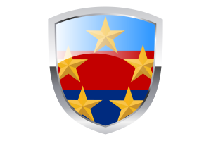 Nationale Flagge des Oberbefehlshabers der malaysischen Streitkräfte Clipart flag