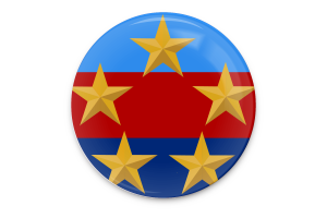 Vektor-Kunst der Flagge des Oberbefehlshabers der malaysischen Streitkräfte flag