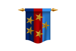 Königliches Banner der Flagge des Oberbefehlshabers der malaysischen Streitkräfte flag