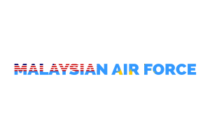 Malaysian Air Force Text Art flag