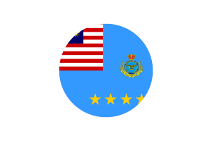 Malaysian Air Force Flag Circle Vector Free flag