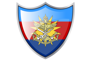 Shield with Flag of Malaysian Armed Forces flag