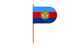 Malaysian Armed Forces Flag for Desk, Table flag