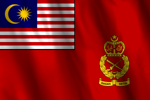 National Flag of Malaysian Army flag