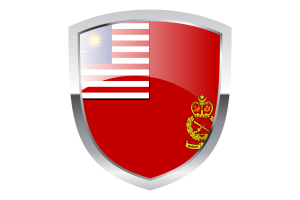 National Flag of Malaysian Army Clipart flag