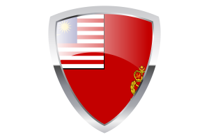 Malaysian Army Shield Flag flag