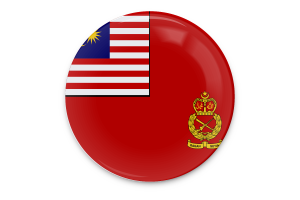 Malaysian Army Flag Vector Art flag