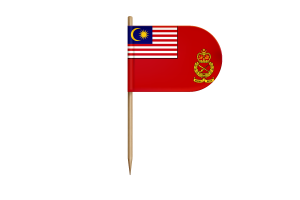Malaysian Army Flag for Desk, Table flag