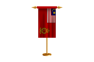 Malaysian Army Ceremonial Flag Vector Free flag