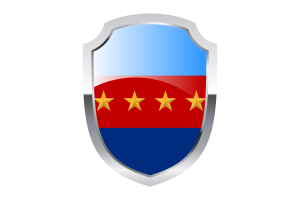 Malaysian Chief of Defence Forces Shield Logo flag