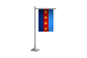3d Malaysian Chief of Defence Forces Standing Flag flag