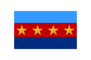 Malaysian Chief of Defence Forces Flag Vector Illustration flag