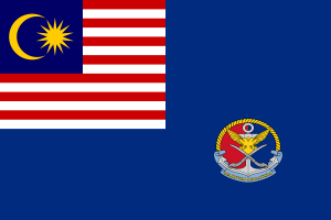 Flag of Malaysian Coast Guard flag