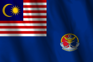 National Flag of Malaysian Coast Guard flag