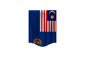 Malaysian Coast Guard Flag Banner flag