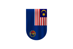 Malaysian Coast Guard Flag Vector Free Dowanlod (SVG, PNG) flag