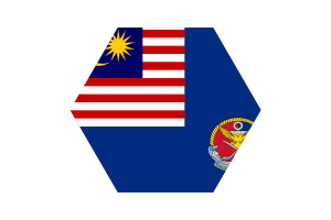 Malaysian Coast Guard Flag Vector Free | SVG and PNG flag