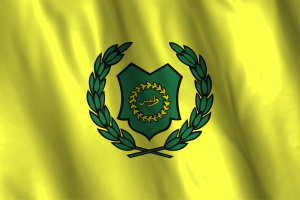 National Flag of Raja of Perlis flag